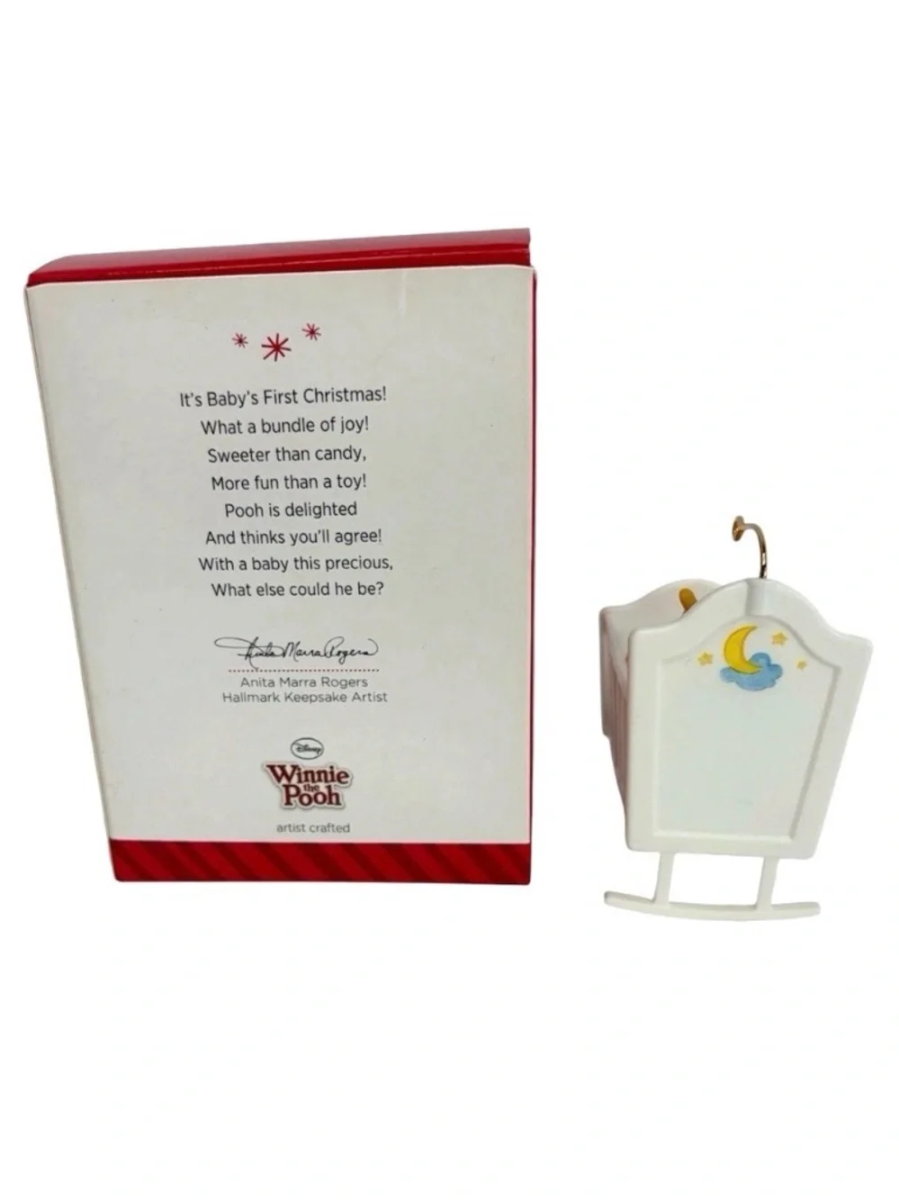Hallmark Keepsake Ornament Baby’s First Christmas 2014 Winnie The Pooh Disney